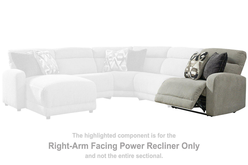 Colleyville Power Reclining Sectional with Chaise - Smokey Mountain Furniture (NC)