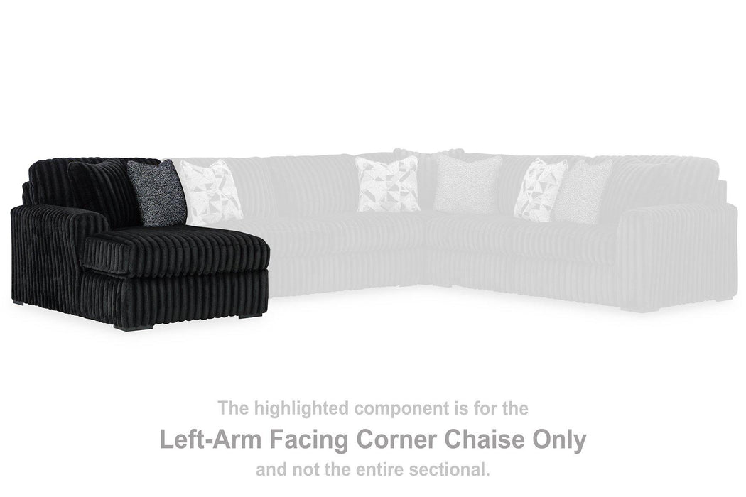 Midnight-Madness Super Chaise - Smokey Mountain Furniture (NC)