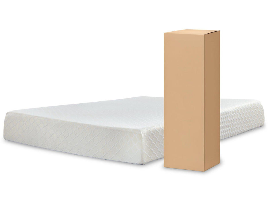 10 Inch Chime Memory Foam Mattress Set - Smokey Mountain Furniture (NC)