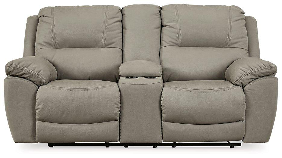 Next-Gen Gaucho Reclining Loveseat with Console - Smokey Mountain Furniture (NC)