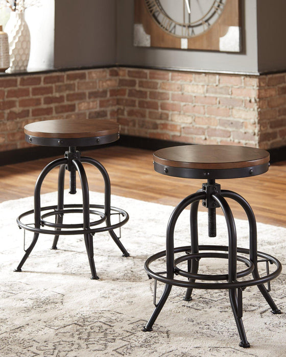 Valebeck Counter Height Bar Stool - Smokey Mountain Furniture (NC)
