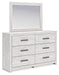 Cayboni Dresser and Mirror - Smokey Mountain Furniture (NC)