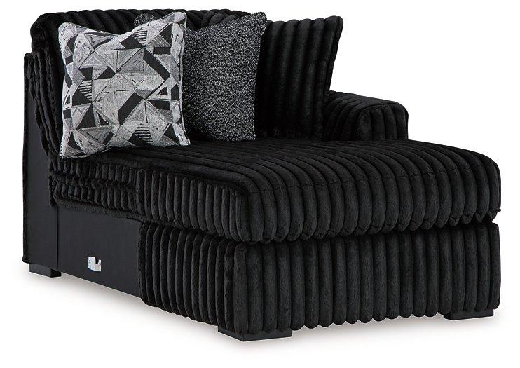 Midnight-Madness Super Chaise - Smokey Mountain Furniture (NC)