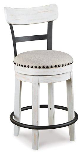 Valebeck Counter Height Bar Stool - Smokey Mountain Furniture (NC)