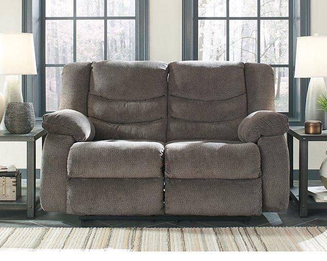 Tulen Reclining Loveseat - Smokey Mountain Furniture (NC)