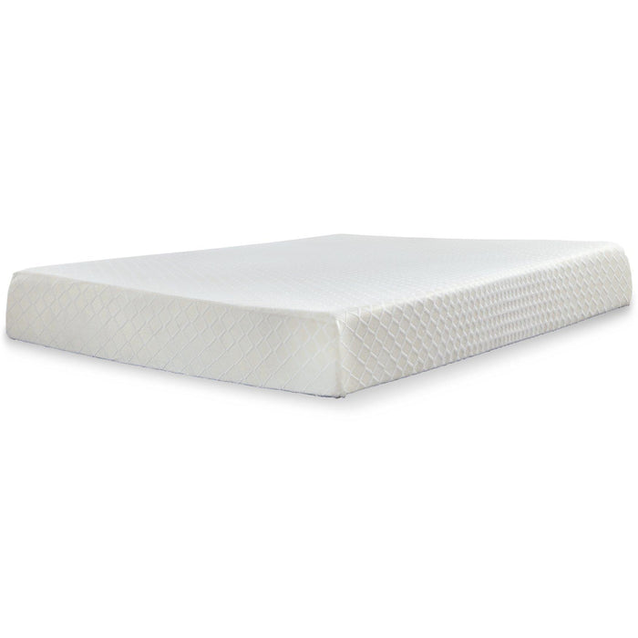 10 Inch Chime Memory Foam Mattress Set - Smokey Mountain Furniture (NC)
