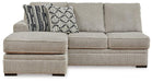 Calnita Sectional with Chaise - Smokey Mountain Furniture (NC)