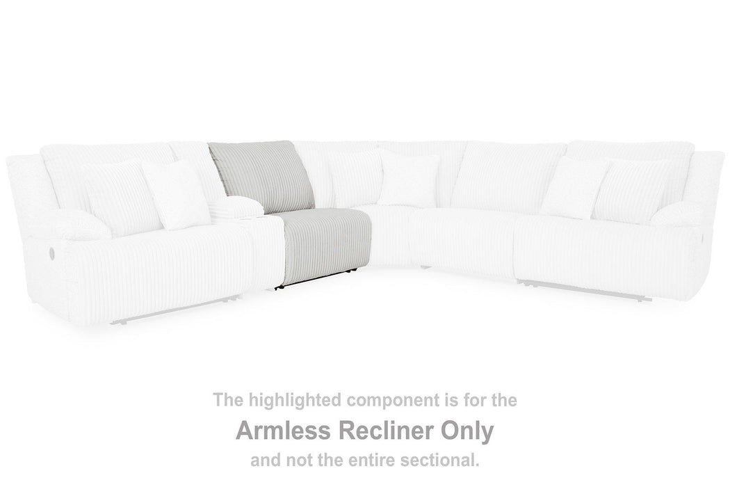 Top Tier Reclining Sectional with Chaise - Smokey Mountain Furniture (NC)