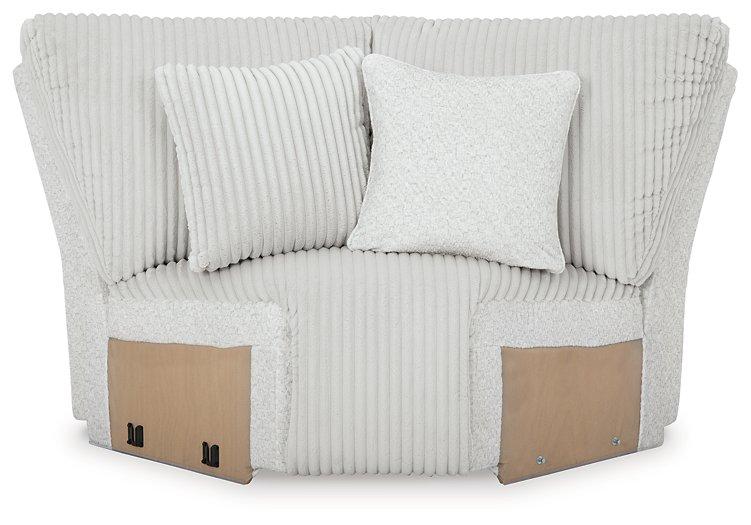 Top Tier Reclining Sectional with Chaise - Smokey Mountain Furniture (NC)