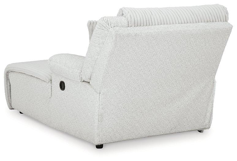 Top Tier Reclining Sectional with Chaise - Smokey Mountain Furniture (NC)