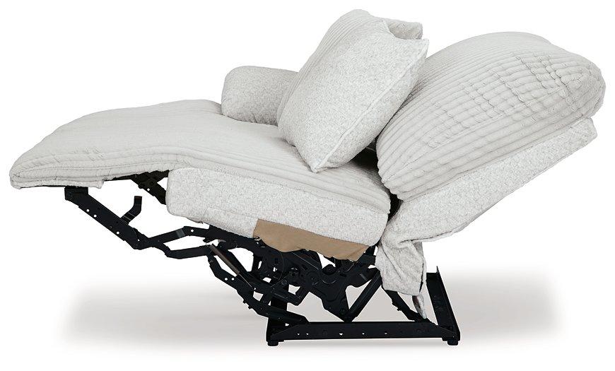 Top Tier Reclining Sectional with Chaise - Smokey Mountain Furniture (NC)