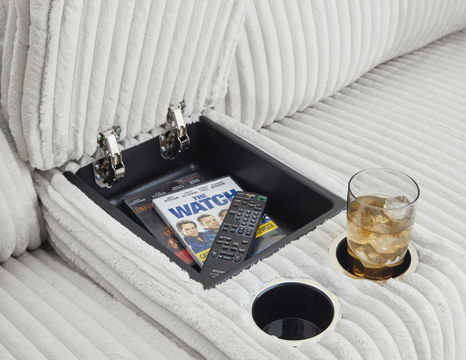 Top Tier Reclining Sectional with Chaise - Smokey Mountain Furniture (NC)