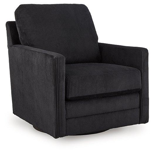 Icaman Swivel Accent Chair - Smokey Mountain Furniture (NC)