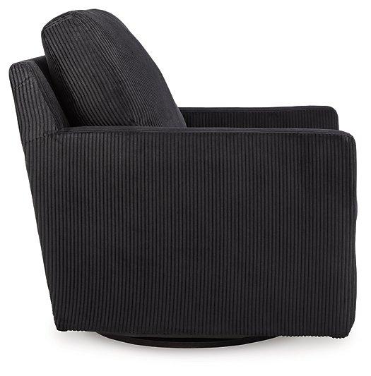 Icaman Swivel Accent Chair - Smokey Mountain Furniture (NC)