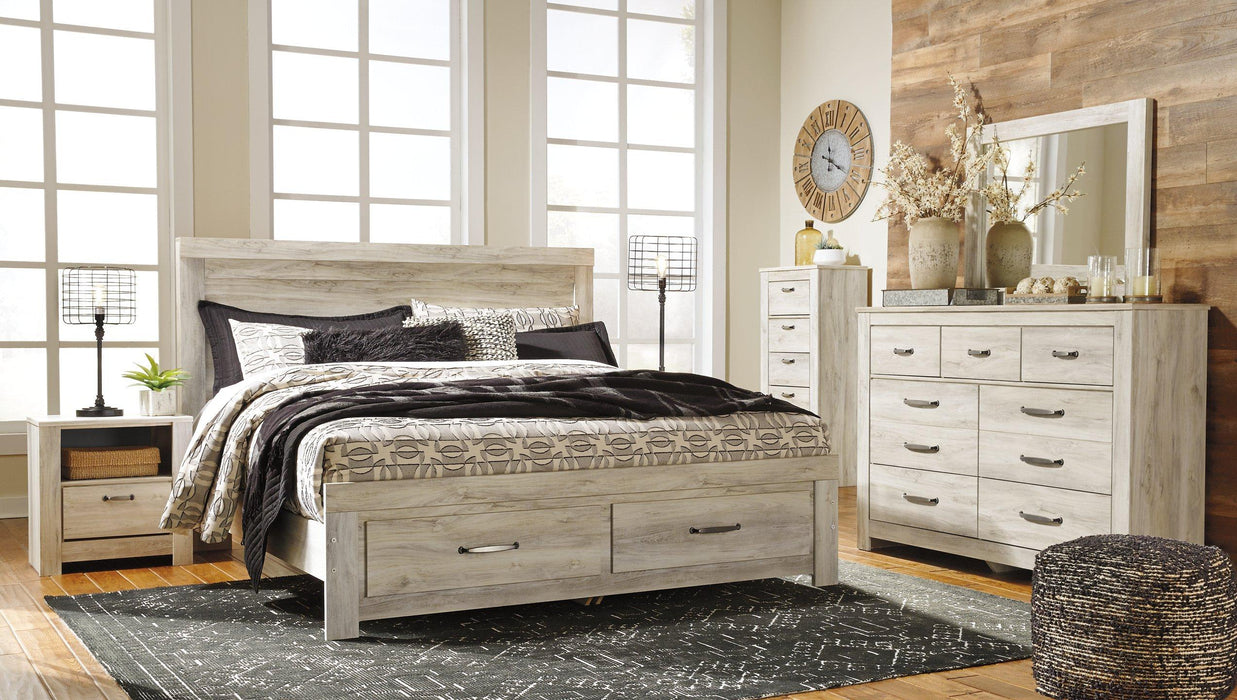 Bellaby Bed with 2 Storage Drawers - Smokey Mountain Furniture (NC)