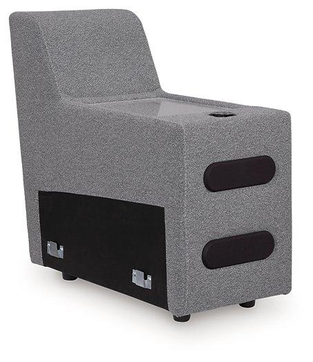 Modmax II Power Reclining Sectional with Audio Consoles - Smokey Mountain Furniture (NC)