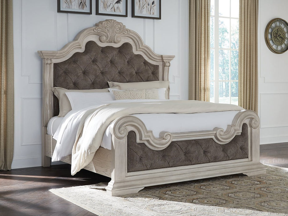 Bruchandi Upholstered Bed - Smokey Mountain Furniture (NC)