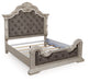 Bruchandi Upholstered Bed - Smokey Mountain Furniture (NC)