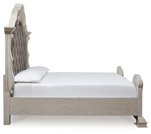 Bruchandi Upholstered Bed - Smokey Mountain Furniture (NC)