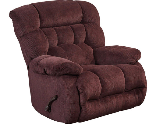Catnapper Daly Chaise Rocker Recliner in Cranapple image