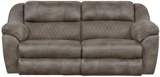 Catnapper Furniture Flynn Power Headrest w/ Lumbar Power Lay Flat Reclining Sofa in Fig image