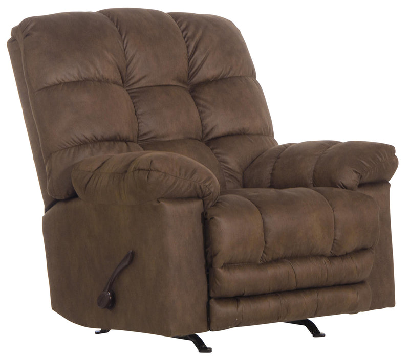 Machado Oversized Chaise Rocker Recliner with X-tra Extension Footrest