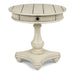 Flexsteel Harmony Round End Table in White image