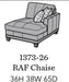 Flexsteel Latitudes Port Royal Leather RAF Chaise image