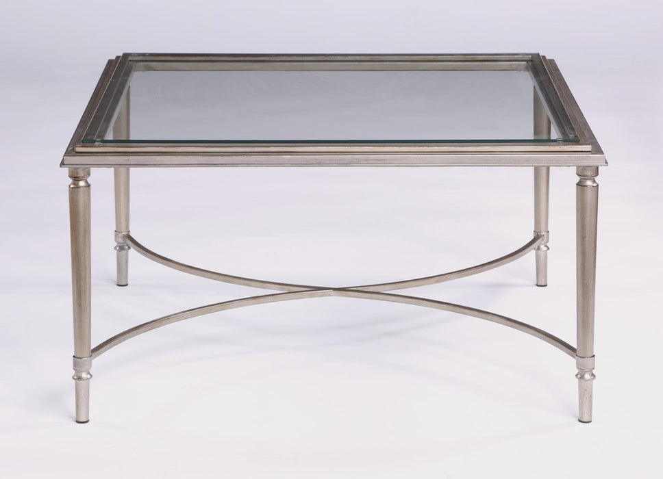 Flexsteel Piper Square Coffee Table in Gray