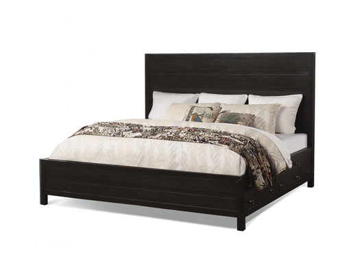 Flexsteel Wynwood Cologne King Storage Bed in Dark Brown image