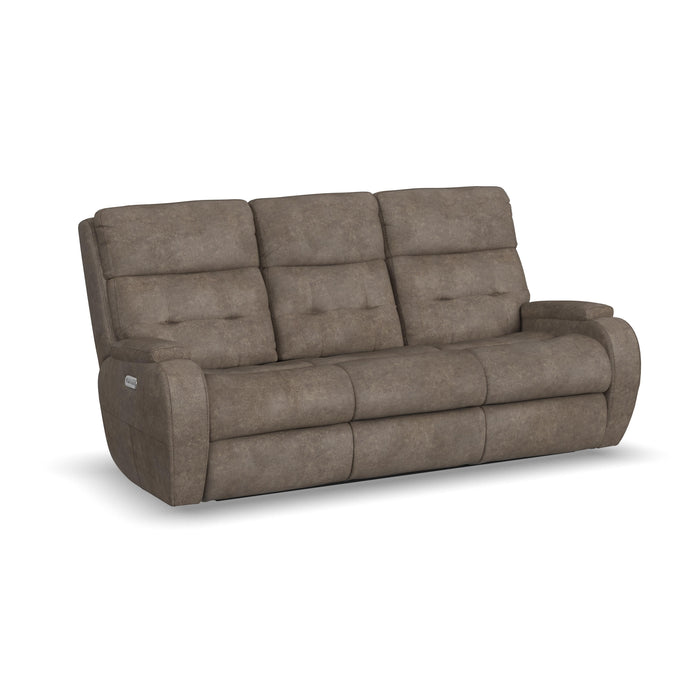 Strait B3906-62H Power Reclining Sofa with Power Headrests image