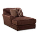 Jackson Furniture Everest LSF Chaise in Chocolate image