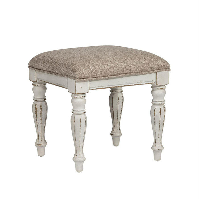 Liberty Magnolia Manor Vanity Stool in Antique White image