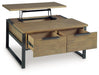 Montia Lift-Top Coffee Table - Smokey Mountain Furniture (NC)