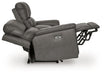 Bleckley Power Reclining Loveseat with Console - Smokey Mountain Furniture (NC)