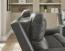 Bleckley Power Reclining Loveseat with Console - Smokey Mountain Furniture (NC)