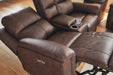 Bleckley Power Reclining Loveseat with Console - Smokey Mountain Furniture (NC)