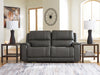 5Z - Pittson Power Reclining Sectional Loveseat - Smokey Mountain Furniture (NC)