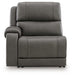 5Z - Pittson Power Reclining Sectional Loveseat with Console - Smokey Mountain Furniture (NC)