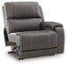 5Z - Pittson Power Reclining Sectional Loveseat with Console - Smokey Mountain Furniture (NC)