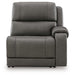 5Z - Pittson Power Reclining Sectional Loveseat with Console - Smokey Mountain Furniture (NC)