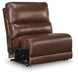 DeepWakes Power Reclining Sectional with Chaise - Smokey Mountain Furniture (NC)