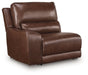 DeepWakes Power Reclining Sectional with Chaise - Smokey Mountain Furniture (NC)