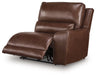 DeepWakes Power Reclining Sectional with Chaise - Smokey Mountain Furniture (NC)