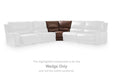 DeepWakes Power Reclining Sectional with Chaise - Smokey Mountain Furniture (NC)