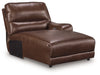 DeepWakes Power Reclining Sectional with Chaise - Smokey Mountain Furniture (NC)