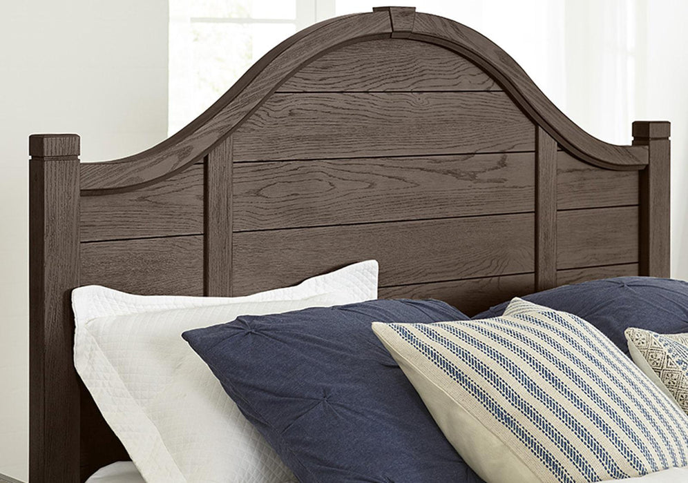 Vaughan-Bassett Bungalow King Arched Bed in Folkstone