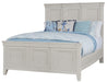 Vaughan-Bassett Passageways Oyster Grey Queen Mansion Bed in Grey image