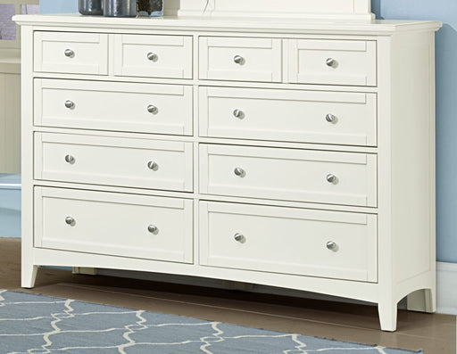 Vaughan-Basset Bonanza 8-Drawer Triple Dresser in White image