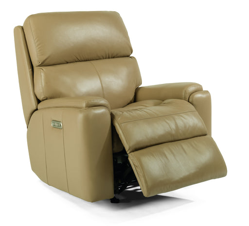 Rio 3904-51H Power Rocking Recliner with Power Headrest - Smokey Mountain Furniture (NC)